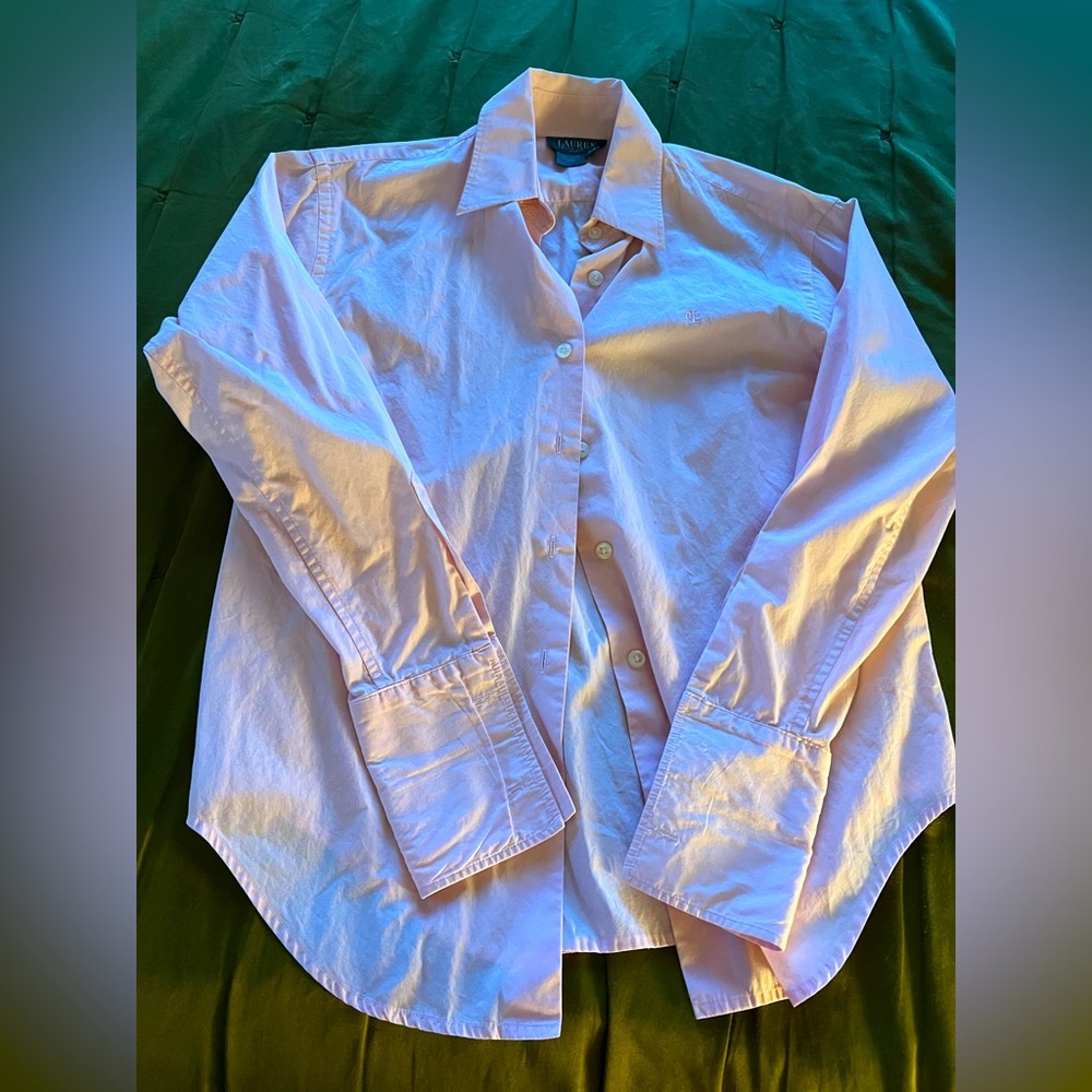 Lauren Ralph Lauren Light Pink Oxford